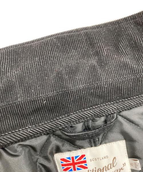 Traditional Weatherwear（トラディショナルウェザーウェア）Traditional Weatherwear (トラディショナルウェザーウェア) BEAMS別注キルティングコート ブラック サイズ:42の古着・服飾アイテム