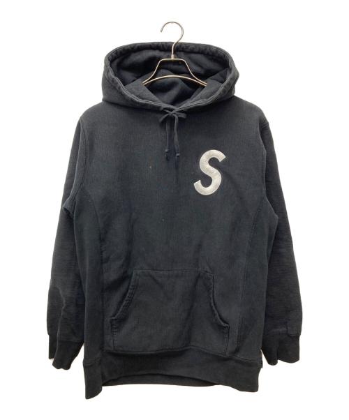 SUPREME（シュプリーム）SUPREME (シュプリーム) S Logo Hooded Sweatshirt ブラック サイズ:Lの古着・服飾アイテム