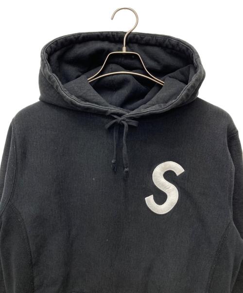 SUPREME（シュプリーム）SUPREME (シュプリーム) S Logo Hooded Sweatshirt ブラック サイズ:Lの古着・服飾アイテム