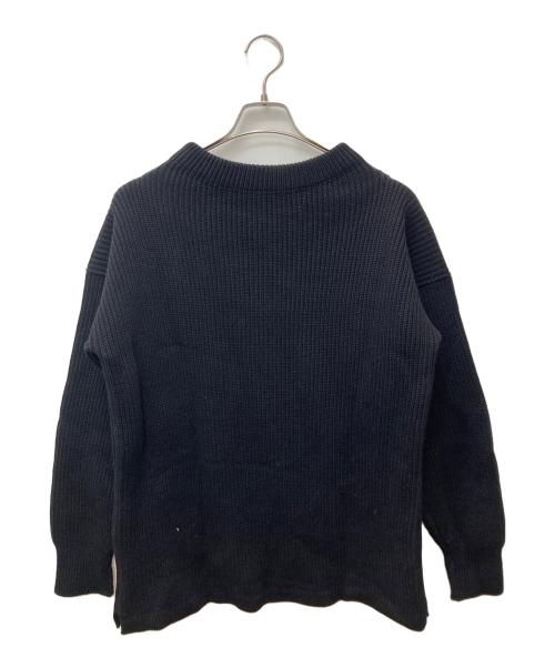 ANDERSEN-ANDERSEN（アンデルセン アンデルセン）ANDERSEN-ANDERSEN (アンデルセン アンデルセン) ウールフィッシャーマンニット ブラック サイズ:Lの古着・服飾アイテム