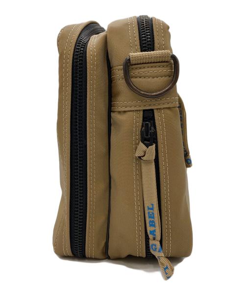 LUGGAGE LABEL（ラゲッジ レーベル）LUGGAGE LABEL (ラゲッジ レーベル) ショルダーバッグ ゴールドの古着・服飾アイテム