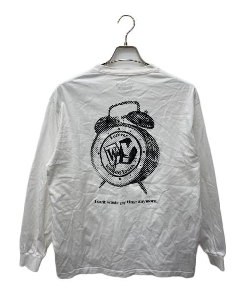 WASTED YOUTH（ウェイステッドユース）WASTED YOUTH (ウェイステッドユース) プリントカットソー ホワイト サイズ:Lの古着・服飾アイテム