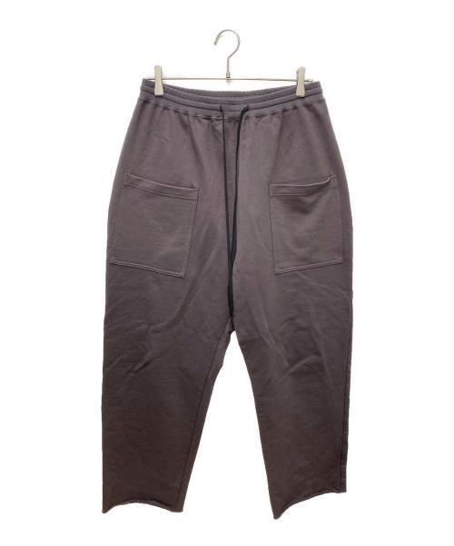 THE VIRIDI-ANNE（ヴィリジアン）THE VIRIDI-ANNE (ヴィリジアン) Sweat Wide Pants グレー サイズ:Lの古着・服飾アイテム