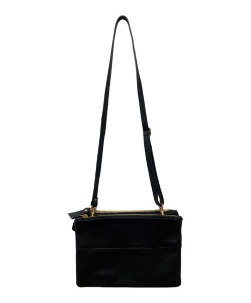 5351 pour les hommes（5351プールオム）5351 pour les hommes (5351プールオム) レザーショルダーバッグ ブラックの古着・服飾アイテム