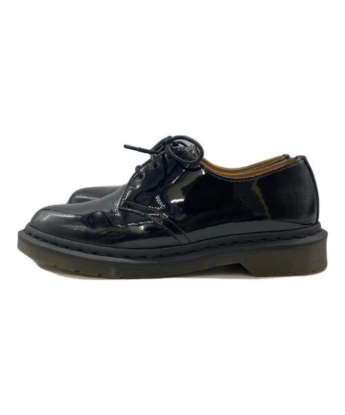 Dr.Martens（ドクターマーチン）Dr.Martens (ドクターマーチン) BEAMS (ビームス) 別注3ホールシューズ ブラック サイズ:UK8の古着・服飾アイテム