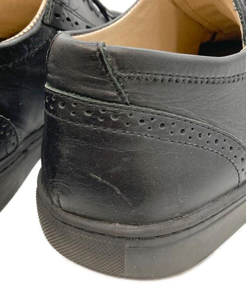 SLACK（スラック）SLACK (スラック) レザーシューズ ブラック サイズ:26㎝の古着・服飾アイテム