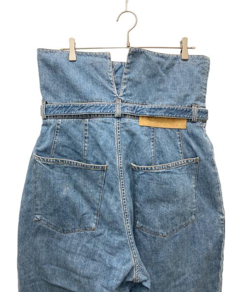 LOEWE（ロエベ）LOEWE (ロエベ) Belted Pleated Oversize Jeans インディゴ サイズ:48の古着・服飾アイテム