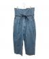 LOEWE（ロエベ）の古着「Belted Pleated Oversize Jeans」｜インディゴ
