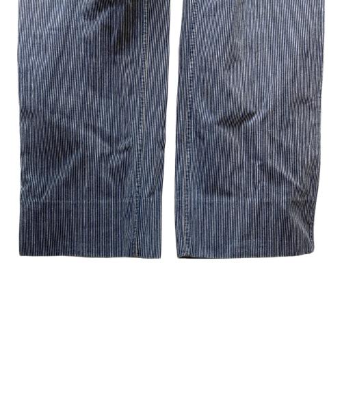 PHIGVEL（フィグベル）PHIGVEL (フィグベル) ヒッコリーパンツ インディゴ サイズ:2の古着・服飾アイテム
