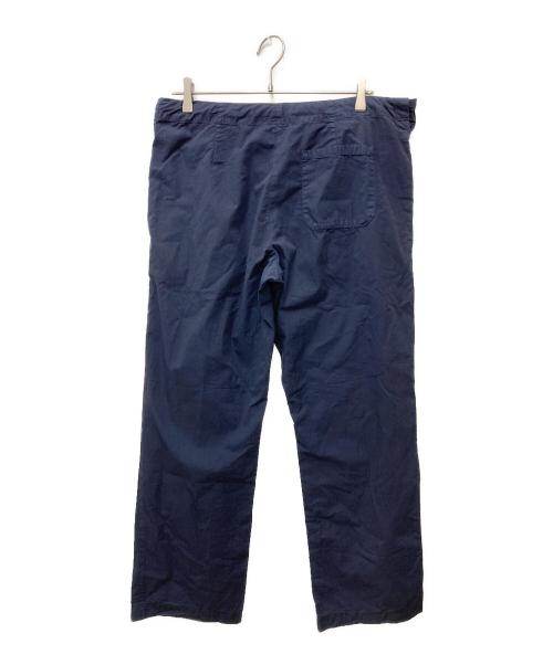 DRIES VAN NOTEN（ドリスヴァンノッテン）DRIES VAN NOTEN (ドリスヴァンノッテン) コットンラップパンツ ネイビー サイズ:48の古着・服飾アイテム