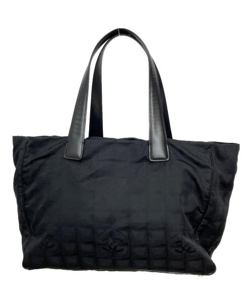 CHANEL（シャネル）CHANEL (シャネル) ニュートラベルトートバッグ ブラックの古着・服飾アイテム