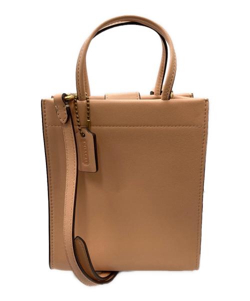 COACH（コーチ）COACH (コーチ) ミニ カシン 2WAYショルダーバッグ ピンクの古着・服飾アイテム