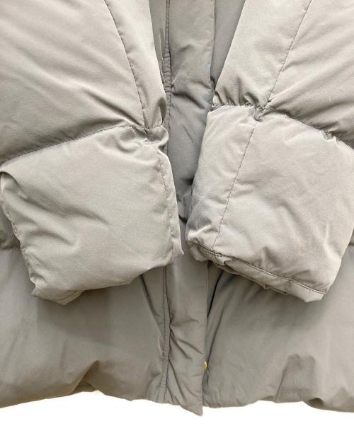 SHIPS（シップス）SHIPS (シップス) ショールカラー ミディ ダウン グレー サイズ:Mの古着・服飾アイテム