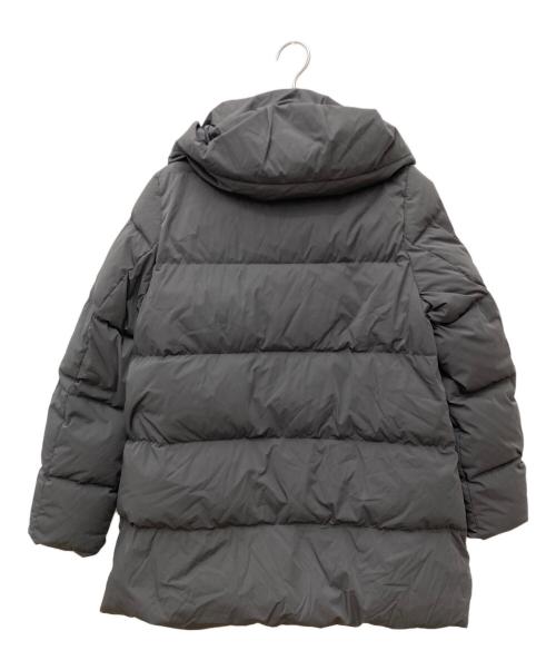 SHIPS（シップス）SHIPS (シップス) ショールカラー ミディ ダウン グレー サイズ:Mの古着・服飾アイテム