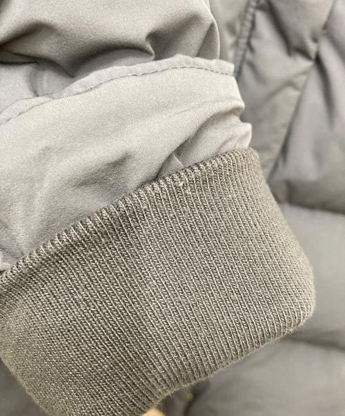 SHIPS（シップス）SHIPS (シップス) ショールカラー ミディ ダウン グレー サイズ:Mの古着・服飾アイテム