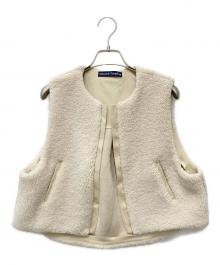 Secret Trophy（シークレットトロフィー）の古着「ボアジレ」｜アイボリー