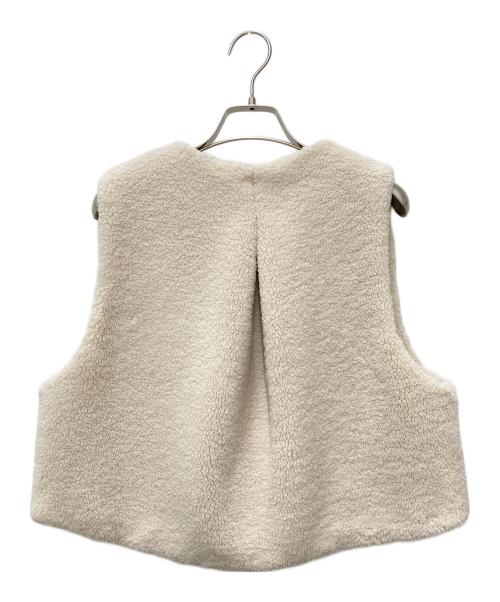 Secret Trophy（シークレットトロフィー）Secret Trophy (シークレットトロフィー) ボアジレ アイボリー サイズ:38の古着・服飾アイテム