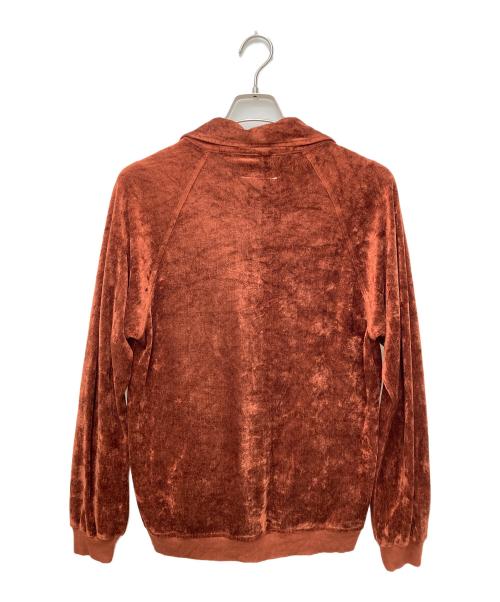 Martin Margiela 6（マルタンマルジェラ 6）Martin Margiela 6 (マルタンマルジェラ 6) ベロアカーディガン ブラウン サイズ:Mの古着・服飾アイテム