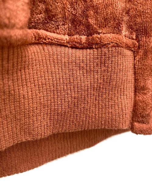 Martin Margiela 6（マルタンマルジェラ 6）Martin Margiela 6 (マルタンマルジェラ 6) ベロアカーディガン ブラウン サイズ:Mの古着・服飾アイテム