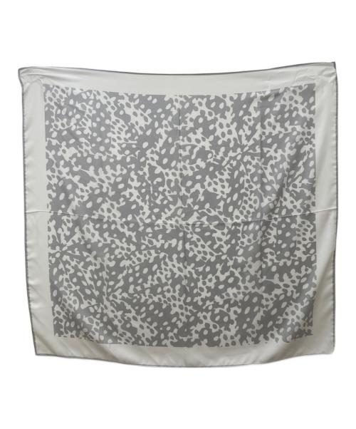 Pinky & Dianne（ピンキーアンドダイアン）Pinky & Dianne (ピンキーアンドダイアン) アブストラクトドットプリントブラウス グレー サイズ:38の古着・服飾アイテム