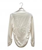 BEIGEベイジ）の古着「GINETTE / シャーリングブラウス」｜アイボリー