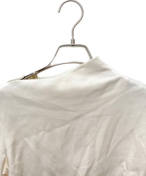 BEIGE（ベイジ）BEIGE (ベイジ) GINETTE / シャーリングブラウス アイボリー サイズ:2の古着・服飾アイテム