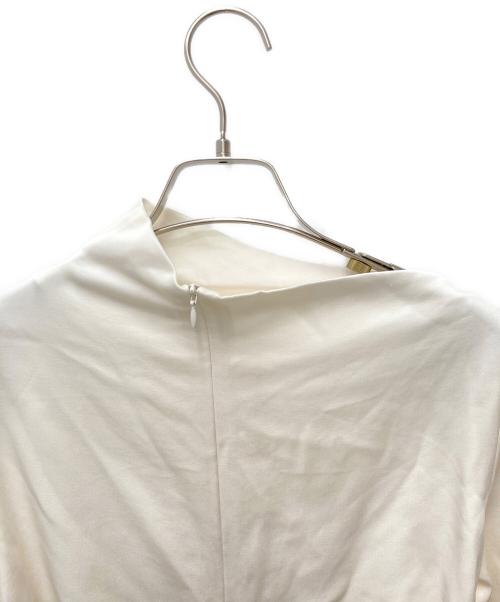 BEIGE（ベイジ）BEIGE (ベイジ) GINETTE / シャーリングブラウス アイボリー サイズ:2の古着・服飾アイテム