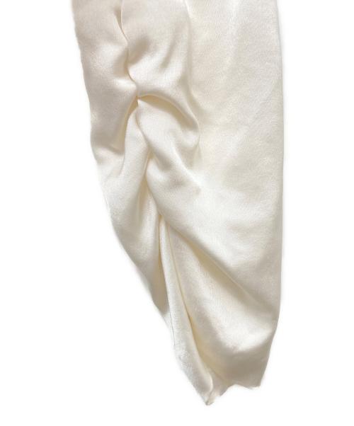 BEIGE（ベイジ）BEIGE (ベイジ) GINETTE / シャーリングブラウス アイボリー サイズ:2の古着・服飾アイテム
