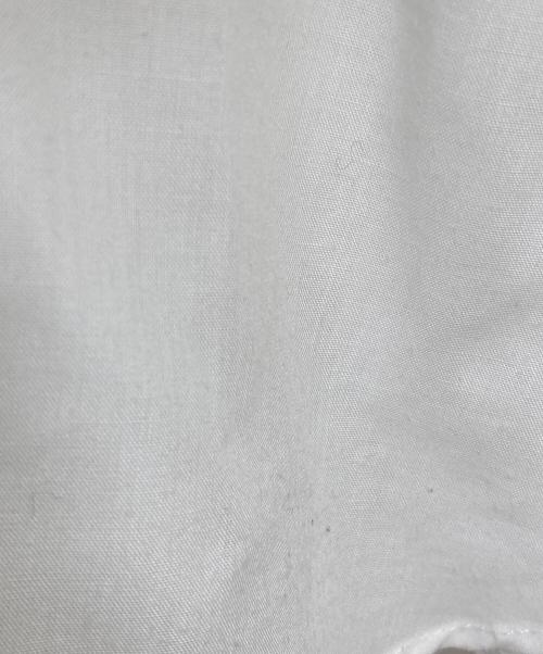 JENNE（ジェンヌ）JENNE (ジェンヌ) レースニットペプラムトップス ホワイト サイズ:Mの古着・服飾アイテム