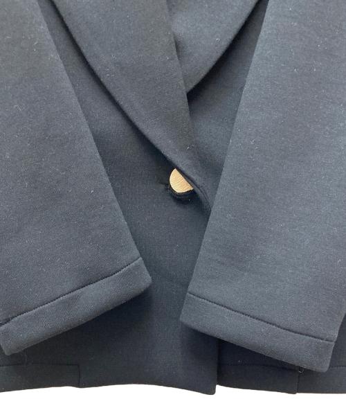 JENNE（ジェンヌ）JENNE (ジェンヌ) 日本製着痩せストレッチカットジャケット ブラック サイズ:Mの古着・服飾アイテム