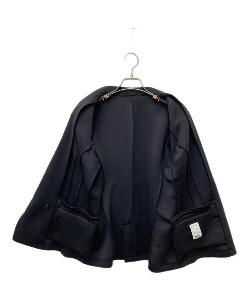 JENNE（ジェンヌ）JENNE (ジェンヌ) 日本製着痩せストレッチカットジャケット ブラック サイズ:Mの古着・服飾アイテム
