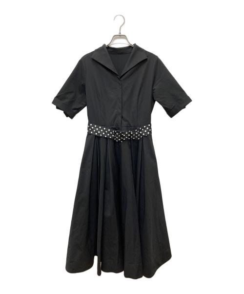 JENNE（ジェンヌ）JENNE (ジェンヌ) ローマ風クラシカルドレス ブラック サイズ:Mの古着・服飾アイテム