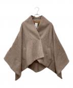 JENNEジェンヌ）の古着「上質モヘヤケープコート」｜ブラウン