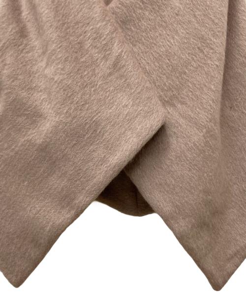 JENNE（ジェンヌ）JENNE (ジェンヌ) 上質モヘヤケープコート ブラウン サイズ:FREEの古着・服飾アイテム