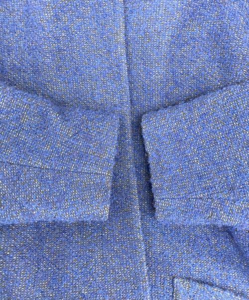 BOSS（ボス）BOSS (ボス) ハイネックコート　C caylon Coat ブルー サイズ:36の古着・服飾アイテム