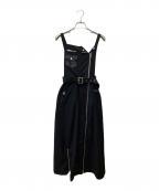 Ameri VINTAGEアメリヴィンテージ）の古着「RIDERS SALOPETTE」｜ブラック