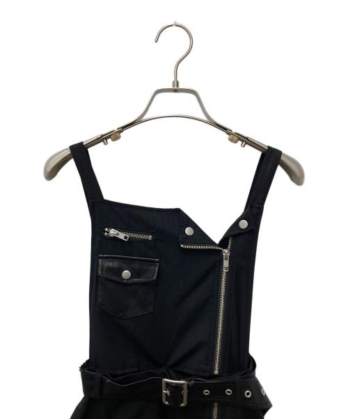 Ameri VINTAGE（アメリヴィンテージ）Ameri VINTAGE (アメリヴィンテージ) RIDERS SALOPETTE ブラック サイズ:Sの古着・服飾アイテム