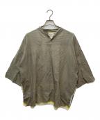 miiミー）の古着「ショートスリーブシャツ」｜グレー