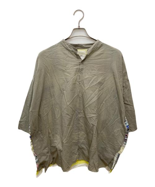 mii（ミー）mii (ミー) ショートスリーブシャツ グレー サイズ:Sの古着・服飾アイテム