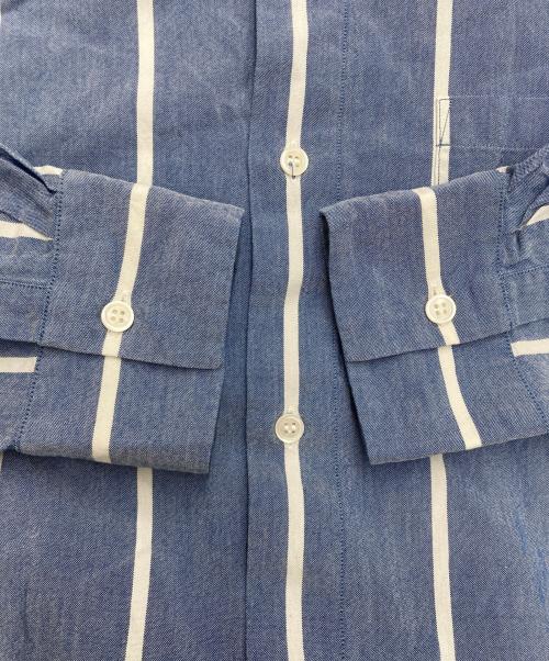 UNUSED（アンユーズド）UNUSED (アンユーズド) コットンシルクシャツ ブルー サイズ:2の古着・服飾アイテム