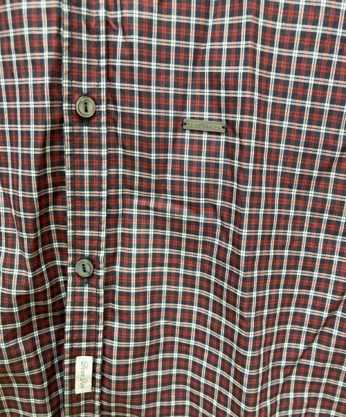 DSQUARED（ディースクエアード）DSQUARED (ディースクエアード) チェックシャツ ネイビー×レッド サイズ:48の古着・服飾アイテム