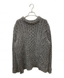 JELADO（ジェラード）の古着「ケーブルニット」｜グレー