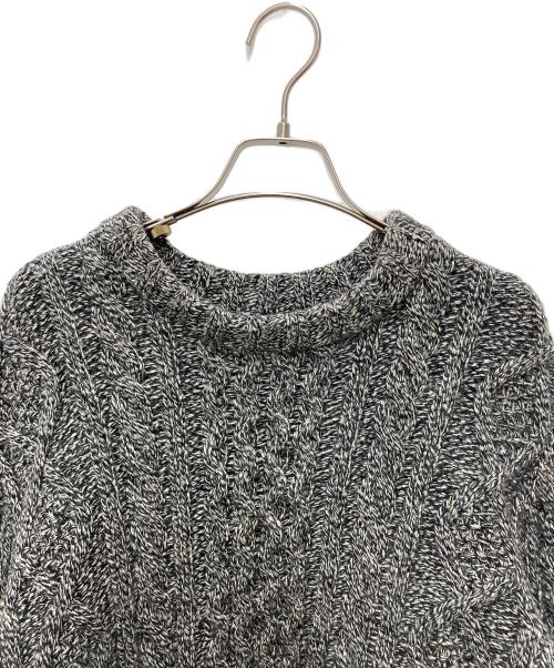 JELADO（ジェラード）JELADO (ジェラード) ケーブルニット グレー サイズ:Lの古着・服飾アイテム