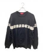 SUPREMEシュプリーム）の古着「Inside Out Logo Sweater」｜ブラック