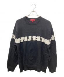 SUPREME（シュプリーム）の古着「Inside Out Logo Sweater」｜ブラック