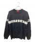 SUPREME（シュプリーム）の古着「Inside Out Logo Sweater」｜ブラック