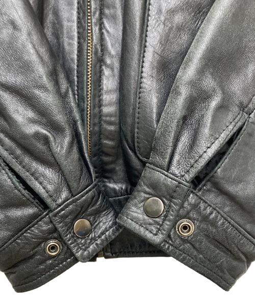 USED（ユーズド）USED (ユーズド) A2タイプレザージャケット ブラック サイズ:表記なしの古着・服飾アイテム
