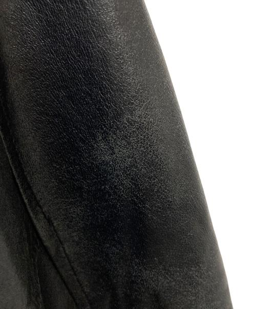 USED（ユーズド）USED (ユーズド) A2タイプレザージャケット ブラック サイズ:表記なしの古着・服飾アイテム
