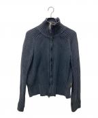 ARMANI JEANSアルマーニジーンズ）の古着「ドライバーズニット」｜ブラック