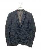 Junhashimotoジュンハシモト）の古着「KAMO JACQUARD 3Dジャケット」｜グレー